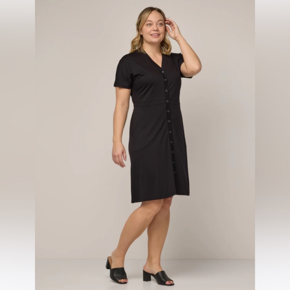 Wool& Amalya Merino Wool Dress - Navy